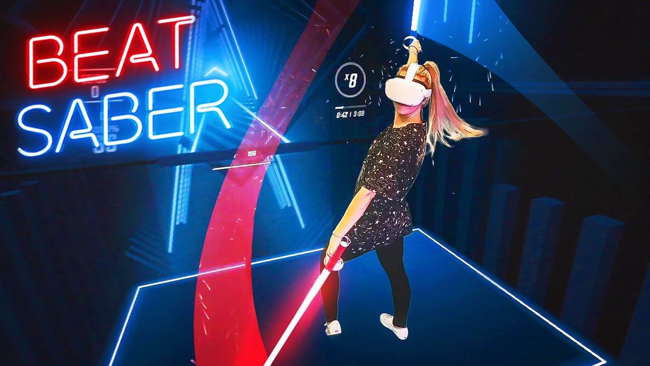 Beat Saber on the Quest 2