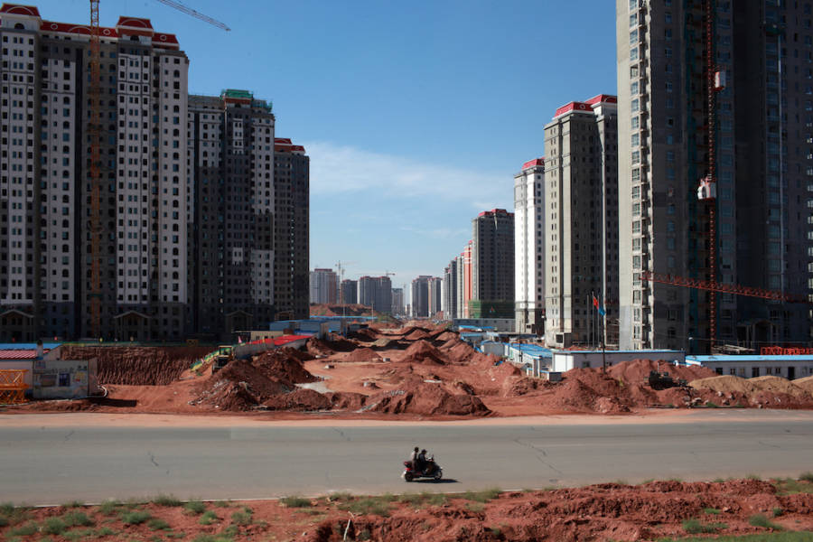 Ghost city in China