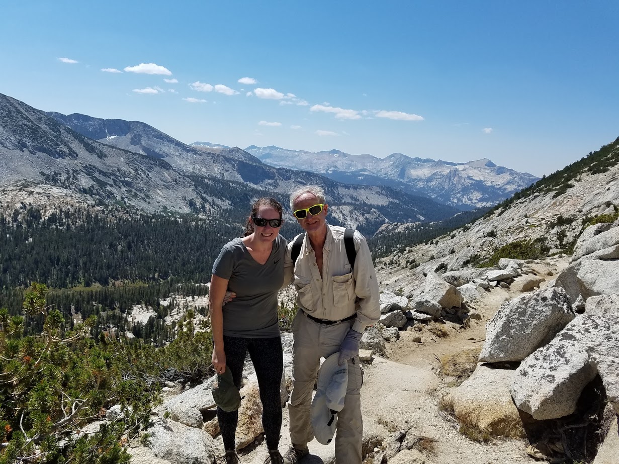 Doctors Emily and Bob at Vogelsang Pass 2016