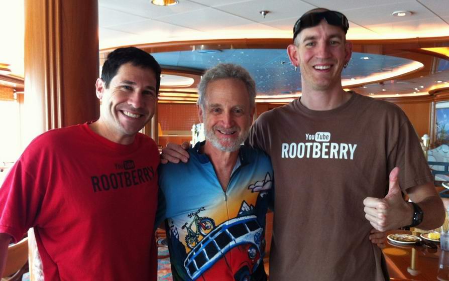 Bob Blum with  Team Rootberry