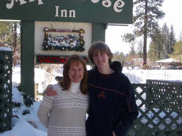 Hannah and Sean at the Alpine Rose